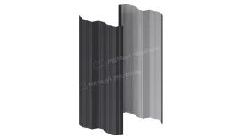 Штакетник металлический МЕТАЛЛ ПРОФИЛЬ М-111-Т (ПЭ-01-7024-0.45) купить в краснодаре