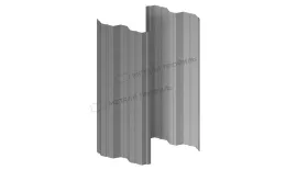 Штакетник металлический МЕТАЛЛ ПРОФИЛЬ М-111-Т (ПЭ-01-7004-0.45) купить в краснодаре