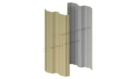 Штакетник металлический МЕТАЛЛ ПРОФИЛЬ М-111-Т NormanMP (ПЭ-01-1014-0.5) купить в краснодаре