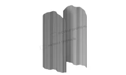 Штакетник металлический МЕТАЛЛ ПРОФИЛЬ М-111-О NormanMP (ПЭ-01-7004-0.5) купить в краснодаре