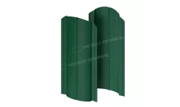 Штакетник металлический МЕТАЛЛ ПРОФИЛЬ Э-118-О (ПЭД-01-6005\6005-0.45) купить в краснодаре