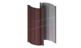 Штакетник металлический МЕТАЛЛ ПРОФИЛЬ Э-118-Т (VikingMP-01-RR32-0.45) купить в краснодаре