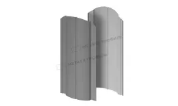 Штакетник металлический МЕТАЛЛ ПРОФИЛЬ Э-118-О NormanMP (ПЭ-01-7004-0.5) купить в краснодаре