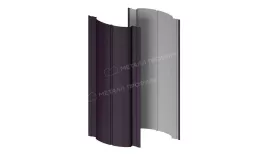 Штакетник металлический МЕТАЛЛ ПРОФИЛЬ Э-118-Т (VALORI-20-Violet-0.5) купить в краснодаре