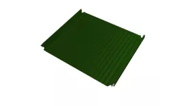 Кликфальц Double Pro Gofr Grand Line 0,45 PE с пленкой на замках RAL 6002 лиственно-зеленый купить в краснодаре