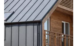 Кликфальц Grand Line 0,5 PurLite Matt с пленкой на замках RAL 7016 антрацитово-серый купить в краснодаре