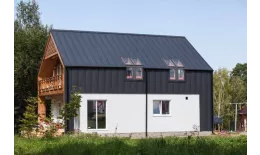 Кликфальц Grand Line 0,5 PurLite Matt с пленкой на замках RAL 7016 антрацитово-серый купить в краснодаре