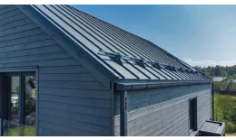 Кликфальц Pro Grand Line 0,5 PurLite Matt с пленкой на замках RAL 7016 антрацитово-серый купить в краснодаре