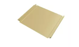 Кликфальц Double Pro Grand Line 0,45 PE с пленкой на замках RAL 1014 слоновая кость купить в краснодаре