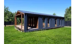 Кликфальц Grand Line 0,5 Drap с пленкой на замках RAL 7024 мокрый асфальт купить в краснодаре