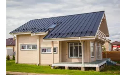 Кликфальц Grand Line 0,5 Drap с пленкой на замках RAL 7024 мокрый асфальт купить в краснодаре