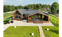 Кликфальц Grand Line 0,5 Drap с пленкой на замках RAL 7024 мокрый асфальт купить в краснодаре