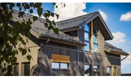 Кликфальц Line Grand Line 0,5 Drap с пленкой на замках RAL 7024 мокрый асфальт купить в краснодаре