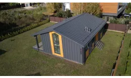 Кликфальц Pro Gofr Grand Line 0,5 Drap с пленкой на замках RAL 7024 мокрый асфальт купить в краснодаре