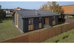 Кликфальц Pro Gofr Grand Line 0,5 Drap с пленкой на замках RAL 7024 мокрый асфальт купить в краснодаре