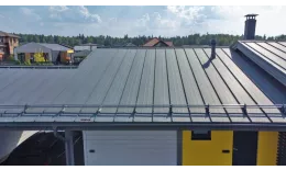 Кликфальц Pro Line Grand Line 0,5 Drap с пленкой на замках RAL 7024 мокрый асфальт купить в краснодаре