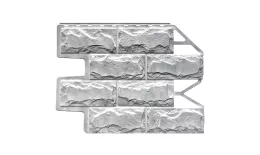 Фасадная панель Fineber БЛОК Светло-серый купить в краснодаре