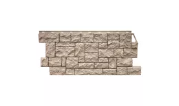 Фасадная панель Fineber КАМЕНЬ ДИКИЙ Песочный купить в краснодаре