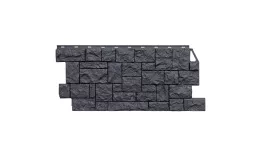 Фасадная панель Fineber КАМЕНЬ ДИКИЙ Асфальт купить в краснодаре