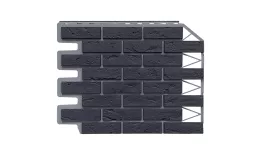 Фасадная панель Fineber КИРПИЧ БАВАРСКИЙ Графит 