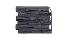 Фасадная панель Fineber СКОЛ Асфальт купить в краснодаре