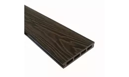 Доска террасная ТЕРРАпол пустотелая с пазом СМАРТ 3D Венге Соренто 130х22х4000мм купить в краснодаре