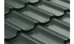 Металлочерепица GL Квинта плюс (Kvinta Plus) 0,5 GreenCoat Pural RAL 6020 хромовый зеленый купить в краснодаре