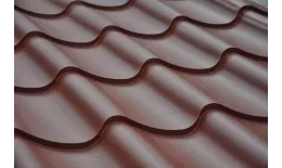 Металлочерепица GL Классик (Classic) 0.5 Rooftop Matte (Стальной Бархат) RAL 7016 антрацитово-серый купить в краснодаре