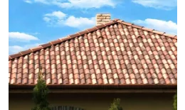 Цементно-песчаная минеральная черепица Braas Адриа красная купить в краснодаре
