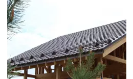 Металлочерепица GL Квинта плюс (Kvinta Plus) 0,5 Quarzit Cuprum Steel Медь купить в краснодаре