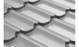 Металлочерепица Grand Line Квинта плюс (Kvinta Plus) 0,5 Satin RAL 7004 сигнальный серый купить в краснодаре