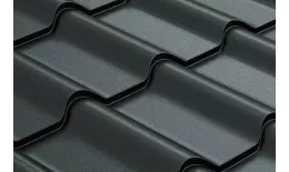 Металлочерепица Grand Line Камея (Kamea) 0,5 Satin RAL 7016 антрацитово-серый купить в краснодаре