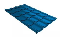 Металлочерепица Grand Line Камея (Kamea) 0,45 Полиэстер RAL 5005 сигнальный синий купить в краснодаре