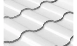 Металлочерепица Grand Line Кредо (Kredo) 0.5 Satin RAL 9003 сигнальный белый купить в краснодаре