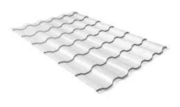 Металлочерепица Grand Line Кредо (Kredo) 0.5 Satin RAL 9003 сигнальный белый купить в краснодаре