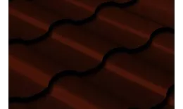 Металлочерепица GL Кредо (Kredo) 0.5 Rooftop Matte (Стальной Бархат) RAL 8017 шоколад купить в краснодаре