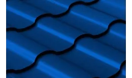 Металлочерепица Grand Line Кредо (Kredo) 0.45 Полиэстер RAL 5002 ультрамариново-синий купить в краснодаре