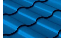 Металлочерепица GL Кредо (Kredo) 0.45 Полиэстер RAL 5005 сигнальный синий купить в краснодаре