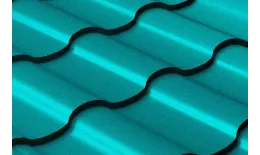 Металлочерепица Grand Line Кредо (Kredo) 0.45 Полиэстер RAL 5021 водная синь купить в краснодаре
