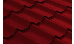 Металлочерепица GL 0.5 Классик (Classic) GreenCoat Pural RAL 3009 оксидно-красный купить в краснодаре