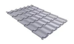 Металлочерепица Grand Line Классик (Classic) 0.45 Drap RAL 7004 сигнальный серый купить в краснодаре