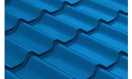 Металлочерепица Grand Line Классик (Classic) 0.5 Satin RAL 5005 сигнальный синий купить в краснодаре