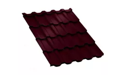 Металлочерепица Трамонтана-X Prisma 0,5 мм RAL 3005 Красное вино купить в краснодаре