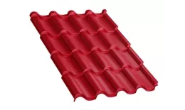 Металлочерепица Монтерроса-SL PURMAN 0.5 мм RAL 3011 Коричнево-красный купить в краснодаре
