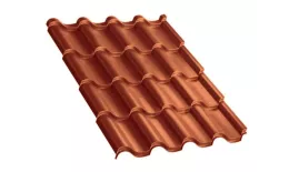 Металлочерепица Монтерроса-M PURMAN 0.5 мм Argillite медный металлик купить в краснодаре