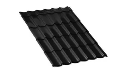 Металлочерепица Ламонтерра-Х PURMAN RAL 9005 Черный купить в краснодаре