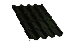 Металлочерепица Монтерроса-XL VikingMP E 0.5 мм RAL 6007 Бутылочно-зеленый купить в краснодаре