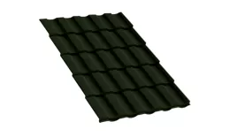 Металлочерепица Монтекристо-X VikingMP E 0.5 мм RAL 6007 Бутылочно-зеленый купить в краснодаре