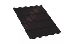 Металлочерепица Трамонтана-X Пластизол 0,5 мм RAL 8017 Шоколад купить в краснодаре