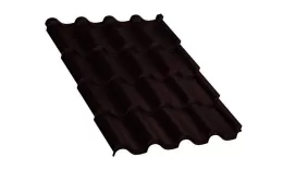 Металлочерепица Монтерроса-ML PURETAN 0.5 мм RAL 8017 Шоколад купить в краснодаре